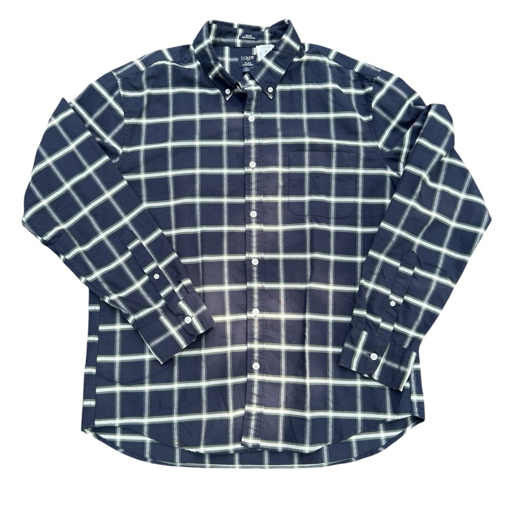 NWT J Crew Factory Untucked Slim Flex Oxford Size XL*